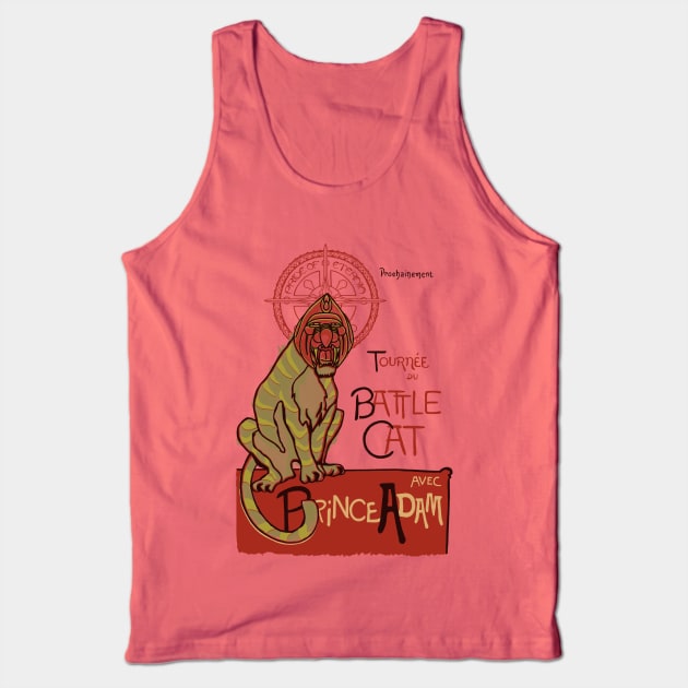 Le Battle Cat Tank Top by Arinesart